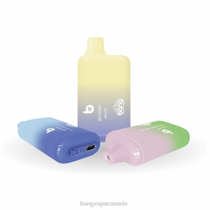 Bang Vape Box BC5000 5% Nic 5000 puffs Pen Type-C Rechargeable 86FDT29 Disposable vape gang flavors