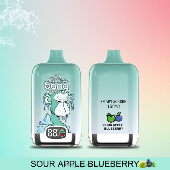 Bang Vape Digital Smart Screen 15000 puffs 25ml 86FDT211 Disposable vape gang canada
