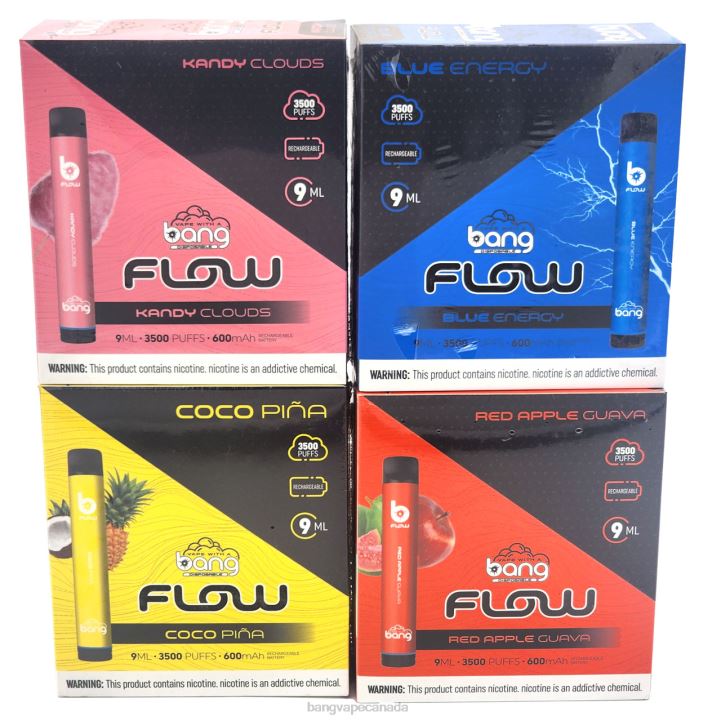 Bang Vape Flow 3,500 puffs (Box of 10) 86FDT237 Disposable vape gang shop