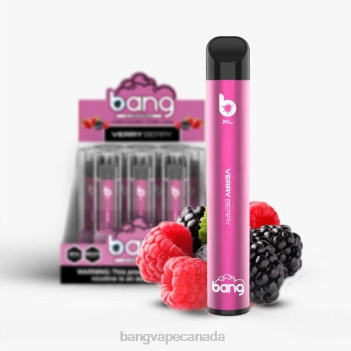 Bang Vape XL Disposable 86FDT235 Verry Berry buy Bang Vapes online