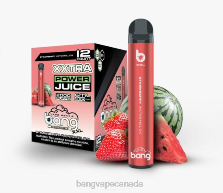 Bang Vape XXL 2000 puffs 86FDT224 Strawberry Watermelon Bang Vape canada